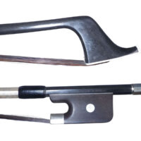 Carbow French Bass Bow - Ebony Frog Model 1996