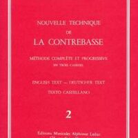 Francois Rabbath - Nouvelle Technique de la Contrebasse Volume 2