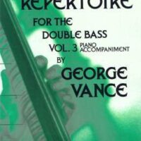 George Vance - Progressive Repertoire Volume 3, Piano Accompaniment