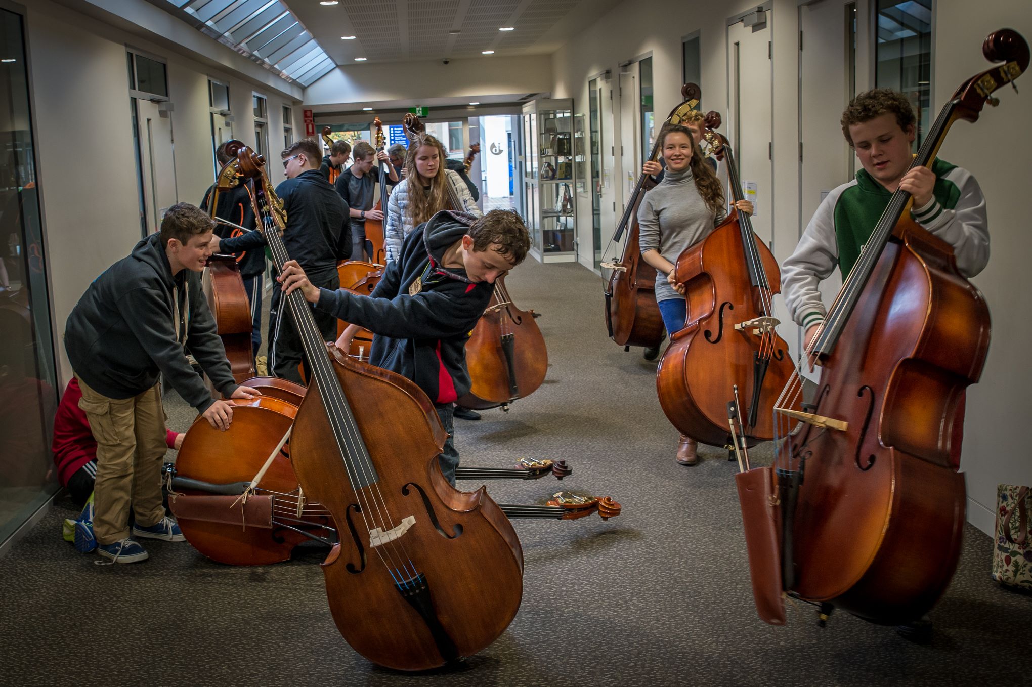 2016 Double Bass Participants Bass Works Australia