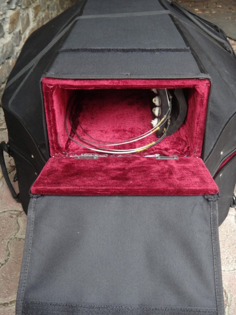 Removable Neck Lightweight Double Bass Case Bass Works Australia