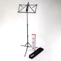 Beam Music Stand - Deluxe Aluminium in Black, with Bag