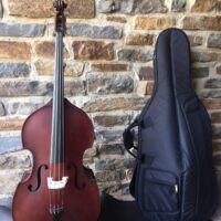 Benjamin King 1/16 size Double Bass - with included soft bag