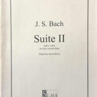 J.S. Bach Suite II for Solo Double Bass - Edited by Paul Ellison