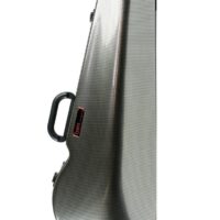 BAM Hightech Contoured Viola Case - Silver Carbon