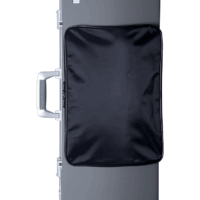 BAM Viola Case - Panther Oblong with pocket, in Grey